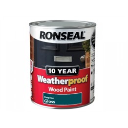 Ronseal Exterior Deep Teal Gloss - 750ml